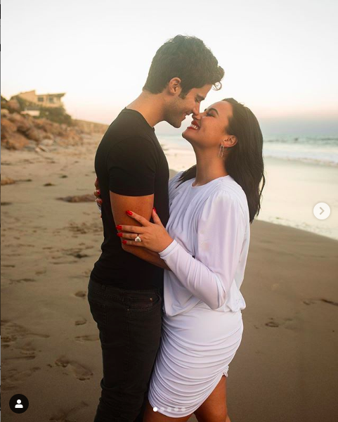 Demi Lovato Is Engaged To Max Ehrich