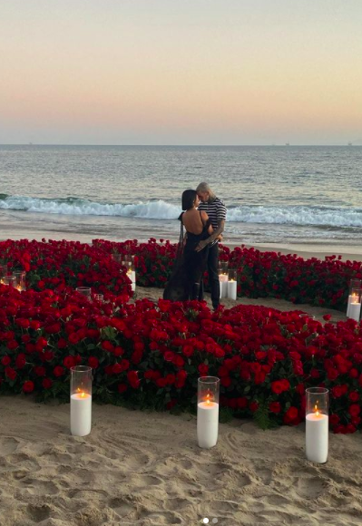 Kourtney Kardashian Was “Thrown Off” By Travis’s Proposal