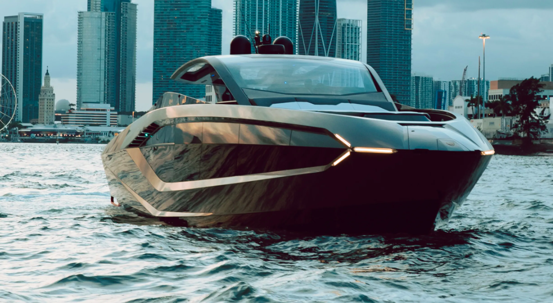 The First Lamborghini Yacht Was Delivered To The U.S.