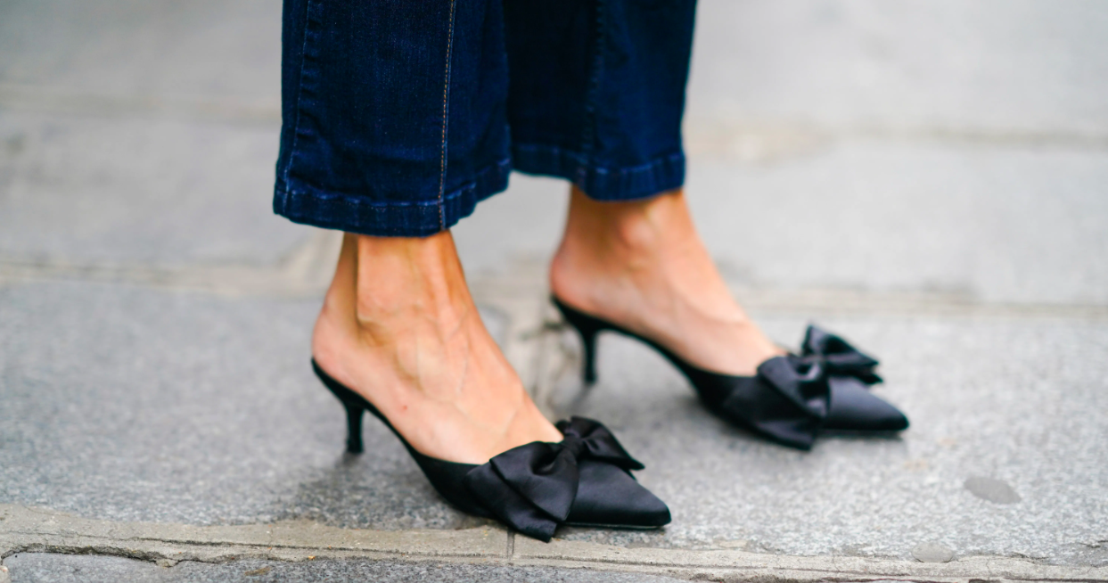 Shoes With A Bow Are Perfect For The Holiday Season
