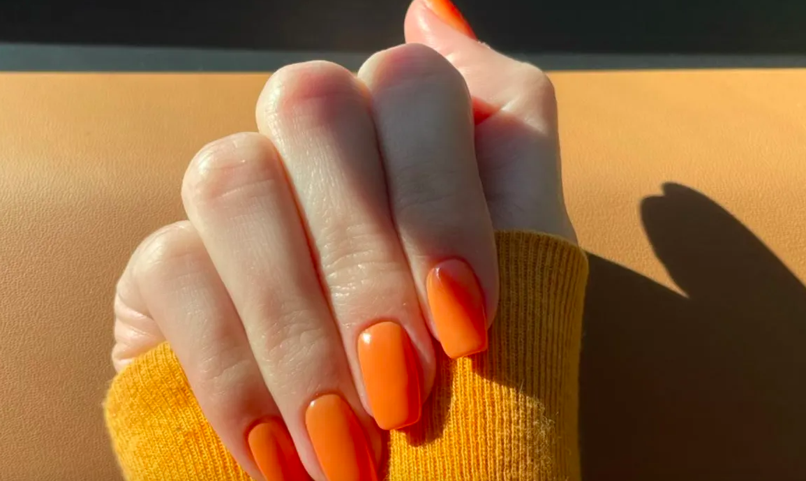 Orange Manicures Are The Hot Summer Nail Trend